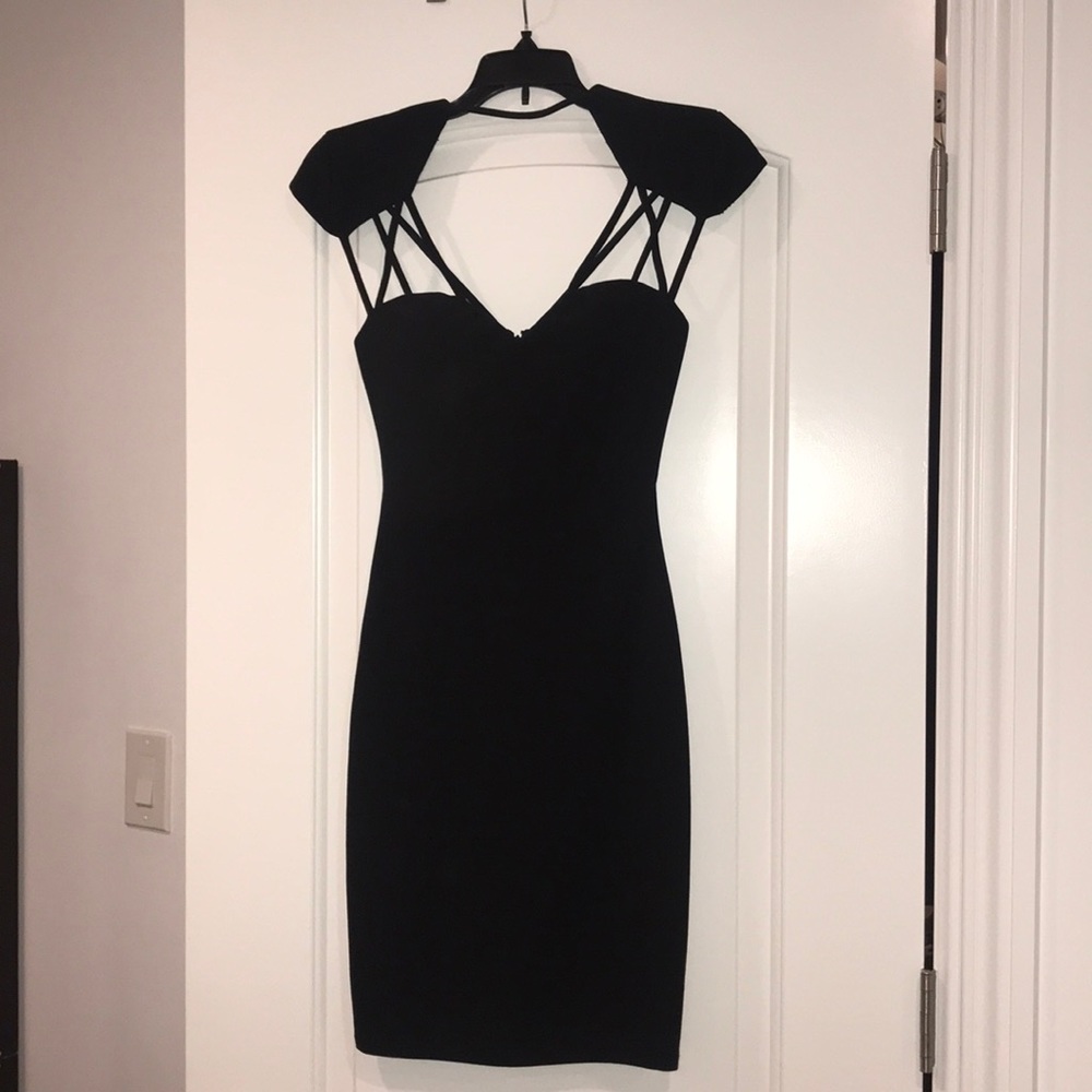 Black guess dress